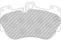 Brake pad set, disc brake FCP4467H Ferodo Racing