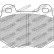 Brake pad set, disc brake FCP448R Ferodo Racing, Thumbnail 2