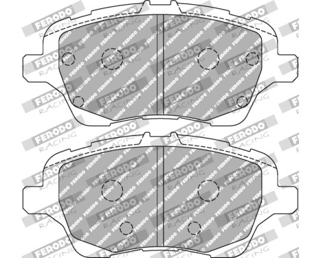 Brake pad set, disc brake FCP4612H Ferodo Racing, Image 2