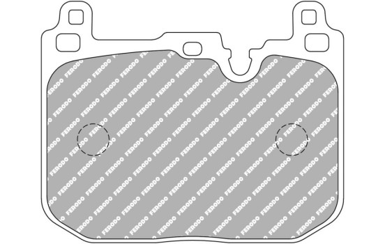 Brake pad set, disc brake FCP4872Z Ferodo Racing