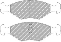 Brake pad set, disc brake FCP519R Ferodo Racing