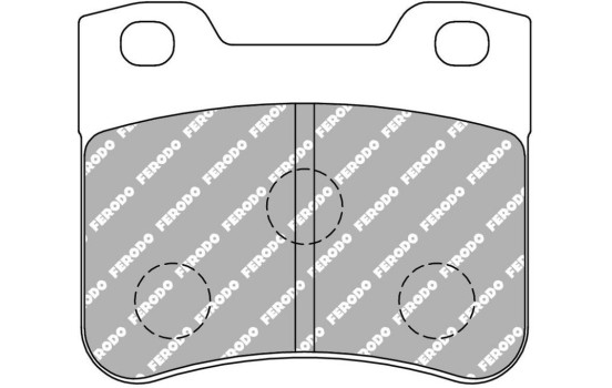 Brake pad set, disc brake FCP535H Ferodo Racing