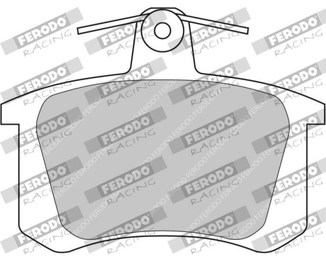 Brake pad set, disc brake FCP596H Ferodo Racing, Image 2