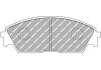 Brake pad set, disc brake FCP598R Ferodo Racing
