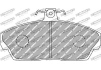 Brake pad set, disc brake FCP613H Ferodo Racing