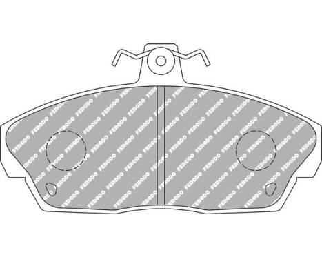 Brake pad set, disc brake FCP613H Ferodo Racing, Image 2