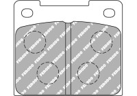Brake pad set, disc brake FCP809H Ferodo Racing