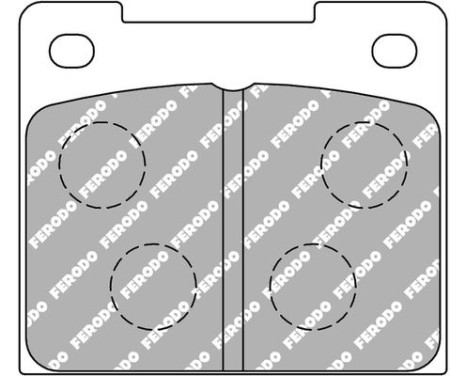 Brake pad set, disc brake FCP809R Ferodo Racing, Image 2
