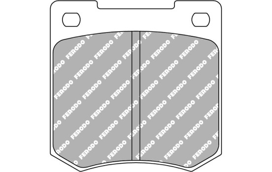 Brake pad set, disc brake FCP810H Ferodo Racing