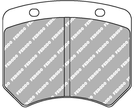 Brake pad set, disc brake FCP825H Ferodo Racing