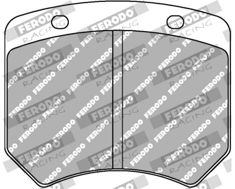 Brake pad set, disc brake FCP825H Ferodo Racing, Image 2