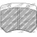 Brake pad set, disc brake FCP825H Ferodo Racing, Thumbnail 2