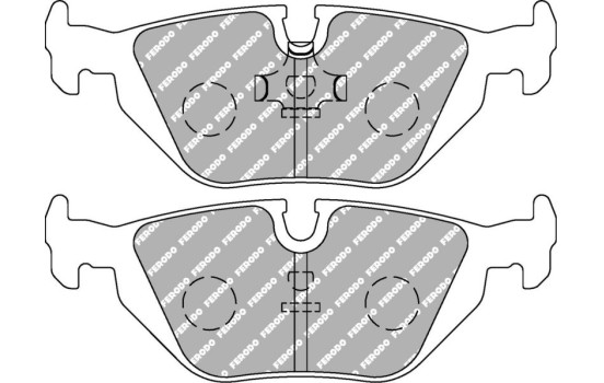 Brake pad set, disc brake FCP850W Ferodo Racing