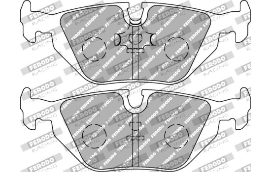 Brake pad set, disc brake FCP850W Ferodo Racing, Image 2