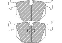 Brake pad set, disc brake FCP857H Ferodo Racing