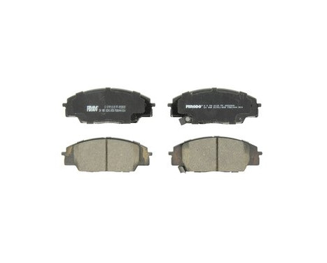 Brake Pad Set, disc brake FDB1444 Ferodo