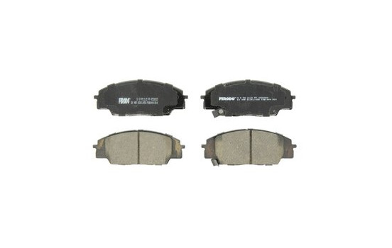 Brake Pad Set, disc brake FDB1444 Ferodo