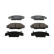 Brake Pad Set, disc brake FDB1444 Ferodo, Thumbnail 3