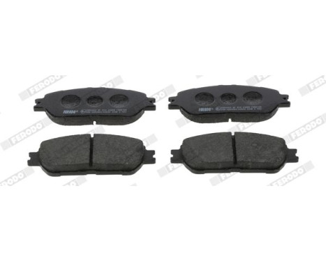 Brake pad set, disc brake FDB4126 Ferodo, Image 2