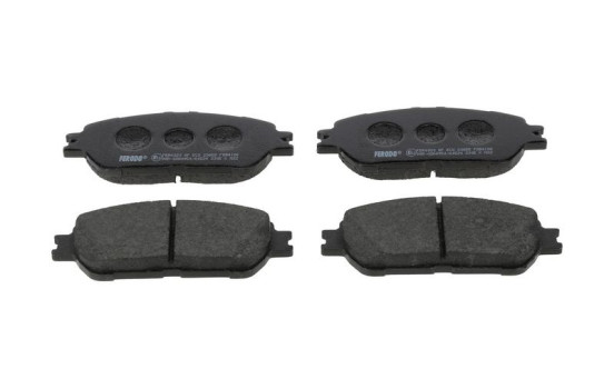Brake pad set, disc brake FDB4126 Ferodo