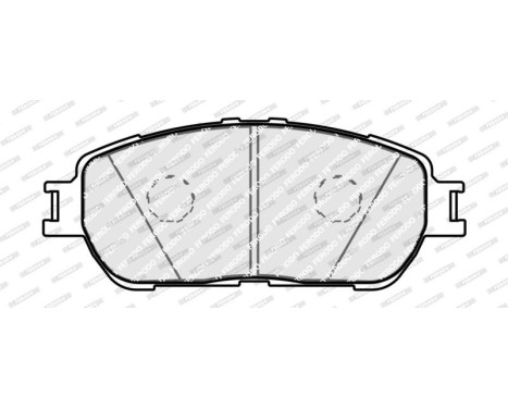 Brake pad set, disc brake FDB4126 Ferodo, Image 2