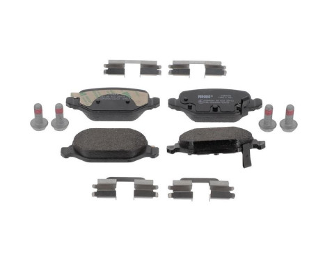 Brake pad set, disc brake FDB4464 Ferodo