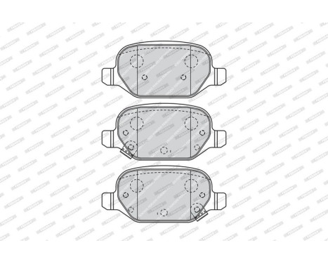 Brake pad set, disc brake FDB4464 Ferodo, Image 2