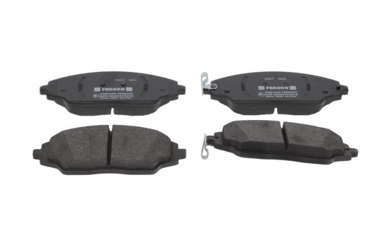 Brake pad set, disc brake FDB4496 Ferodo