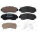 Brake pad set, disc brake FDB4620 Ferodo, Thumbnail 2