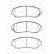 Brake pad set, disc brake FDB4620 Ferodo, Thumbnail 2