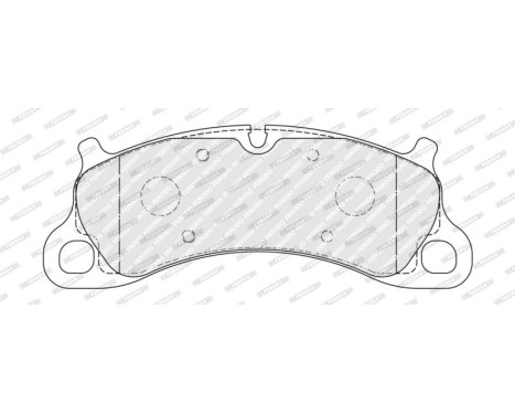 Brake pad set, disc brake FDB4664 Ferodo, Image 2