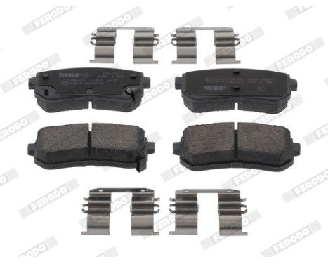 Brake pad set, disc brake FDB4771 Ferodo, Image 2