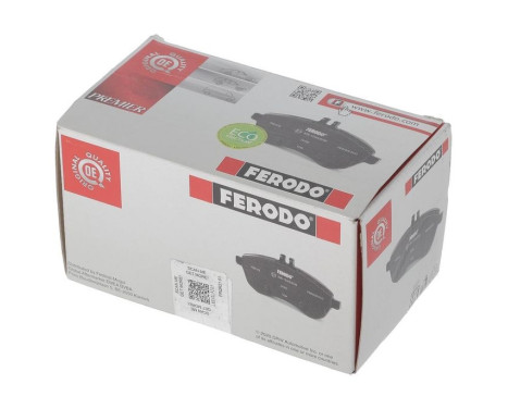 Brake pad set, disc brake FDB4830 Ferodo, Image 4