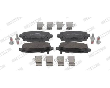 Brake pad set, disc brake FDB4883 Ferodo