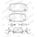 Brake pad set, disc brake FDB4883 Ferodo, Thumbnail 2