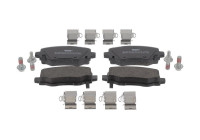 Brake pad set, disc brake FDB4883 Ferodo