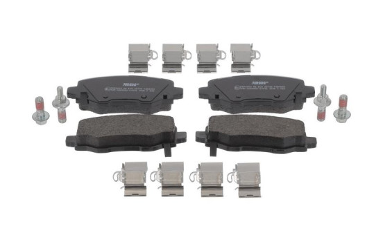 Brake pad set, disc brake FDB4883 Ferodo