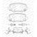 Brake pad set, disc brake FDB4883 Ferodo, Thumbnail 2