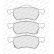 Brake pad set, disc brake FDB4900 Ferodo, Thumbnail 2