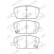 Brake pad set, disc brake FDB4914 Ferodo, Thumbnail 2