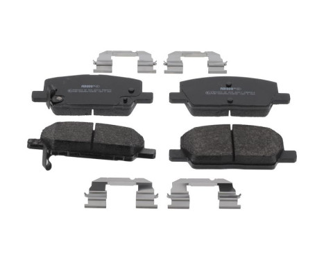 Brake pad set, disc brake FDB4914 Ferodo