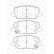 Brake pad set, disc brake FDB4914 Ferodo, Thumbnail 2