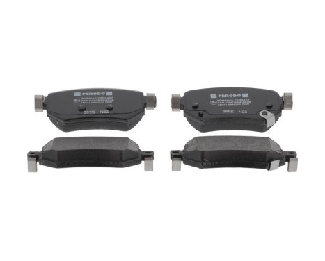 Brake pad set, disc brake FDB4944 Ferodo