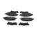 Brake pad set, disc brake FDB4949 Ferodo, Thumbnail 8