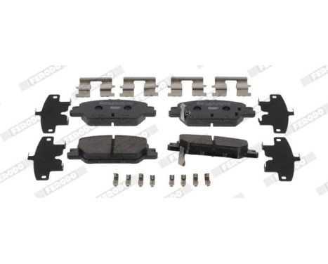 Brake pad set, disc brake FDB4964 Ferodo