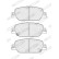 Brake pad set, disc brake FDB4964 Ferodo, Thumbnail 2