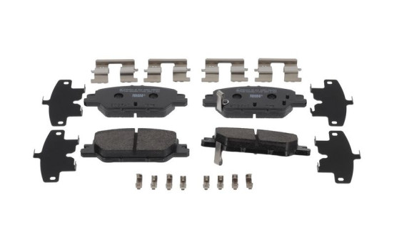 Brake pad set, disc brake FDB4964 Ferodo