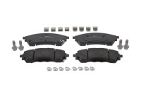 Brake pad set, disc brake FDB4981 Ferodo