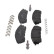 Brake pad set, disc brake FDB4981 Ferodo, Thumbnail 4