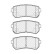 Brake pad set, disc brake FDB4986 Ferodo, Thumbnail 2